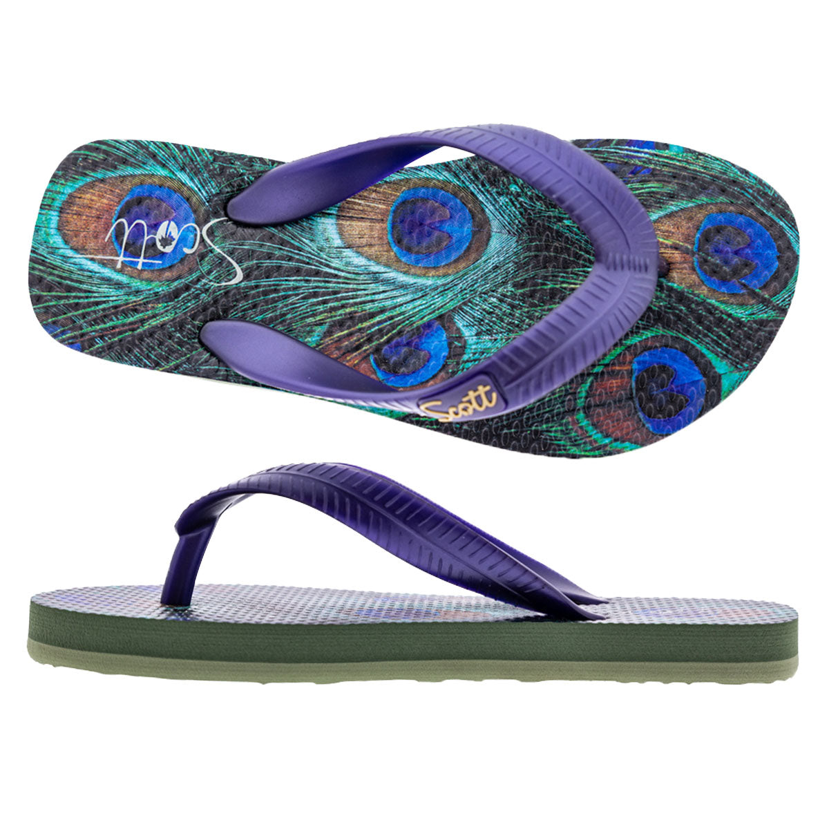 Scott Hawaii Kailani Girls Flip Flop - Beach Friendly Sandal