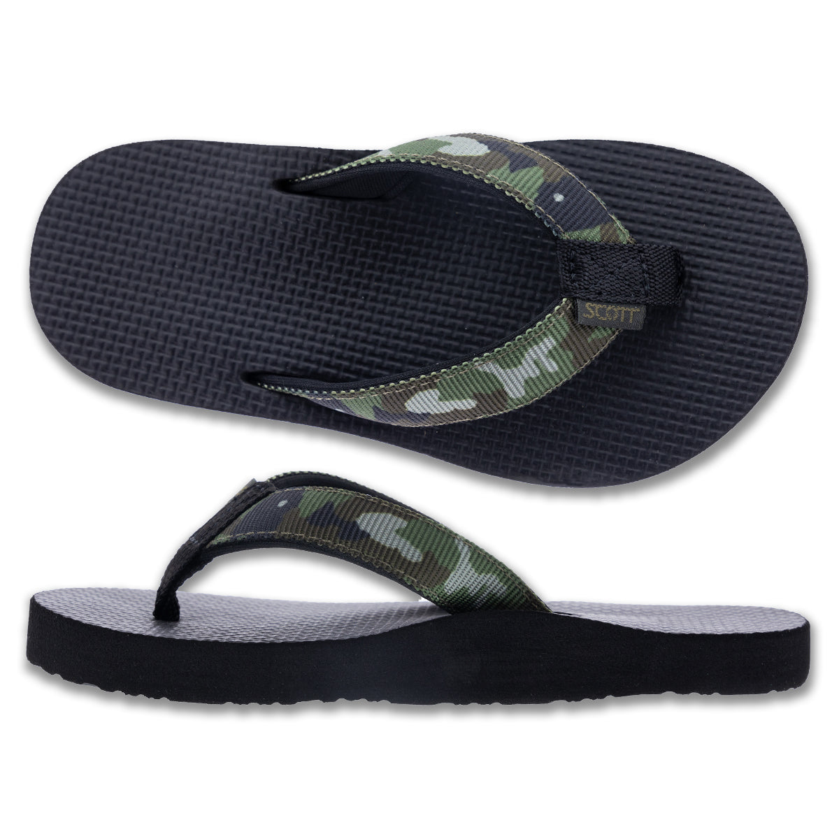 Boys Nylon Strap Sandal Boys Basic Flip Flop – Scott Hawaii