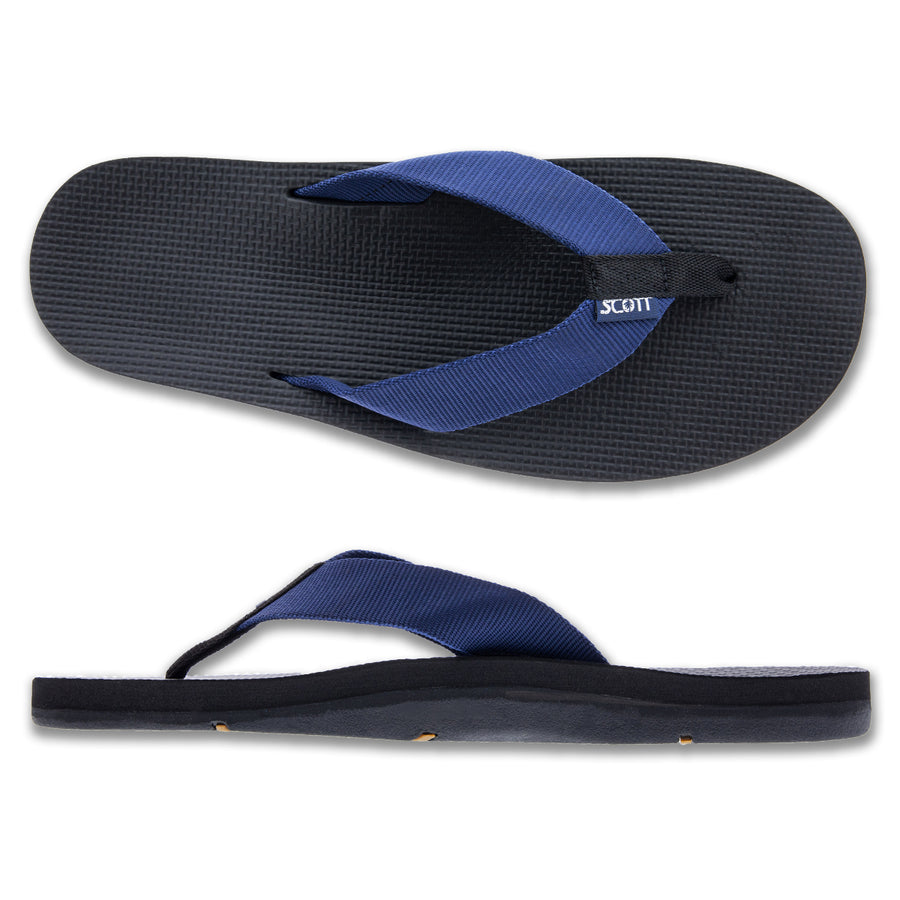 MAKAHA 4100 | Men's Molded Sole Slipper | Men's Flip Flop With Arch ...