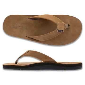 Made in Hawaii  Men's Horween Leather Thong Sandals